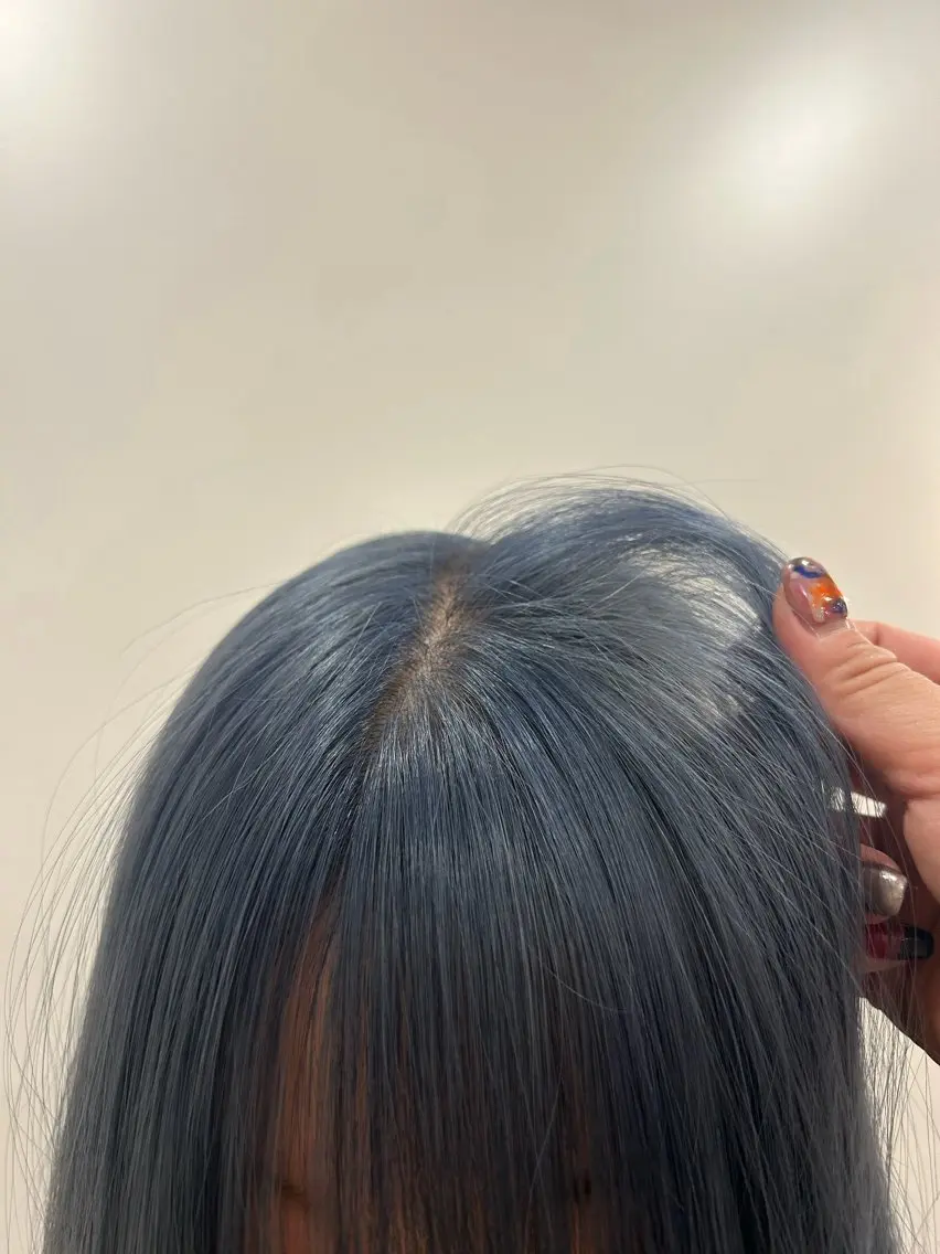 セミロング ヘアカラー hair&eye🎀 /momoKaのヘアスタイル