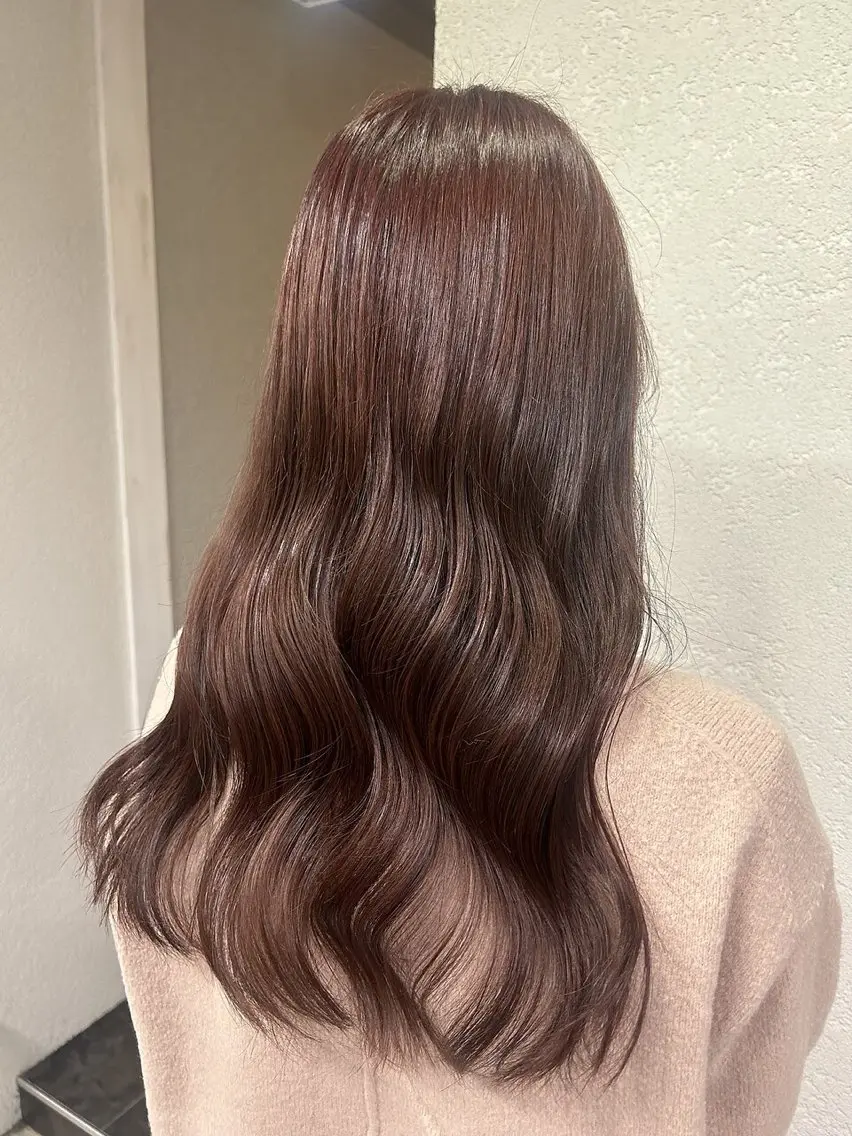 セミロング カラー カット ヘアカラー 💗モテガーリー💗 rumi♡のヘアスタイル