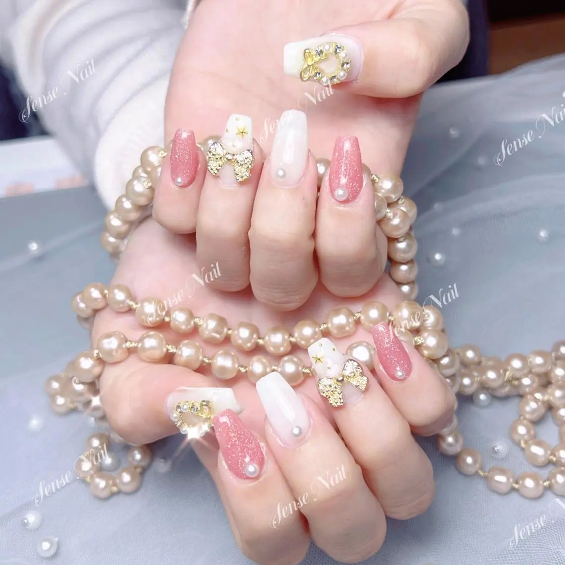 ネイル ハンドネイル ハンドケア 💕中川 結衣💕のネイルデザイン