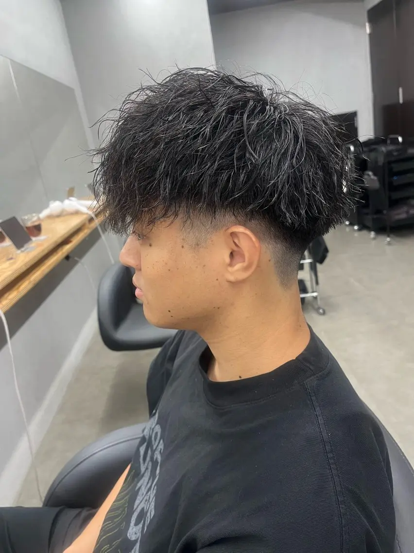 ショート パーマ メンズ カット パーマ メンズ支持率NO.1 マサキのヘアスタイル