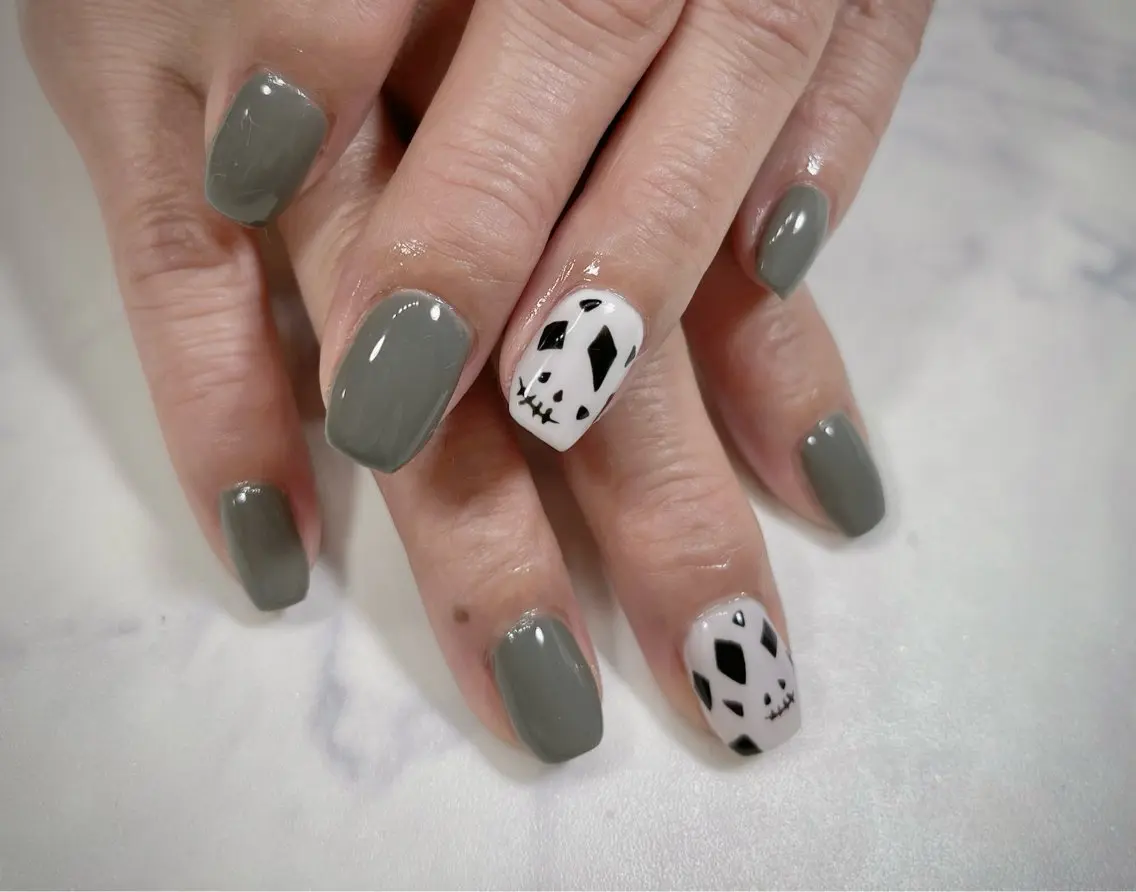 ネイル ハロウィン ハンドネイル knail ＊RISA°.・のネイルデザイン