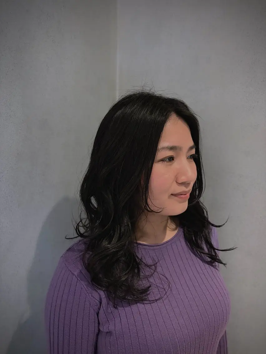 セミロング ZELE大和八木 ERI🦋のヘアスタイル