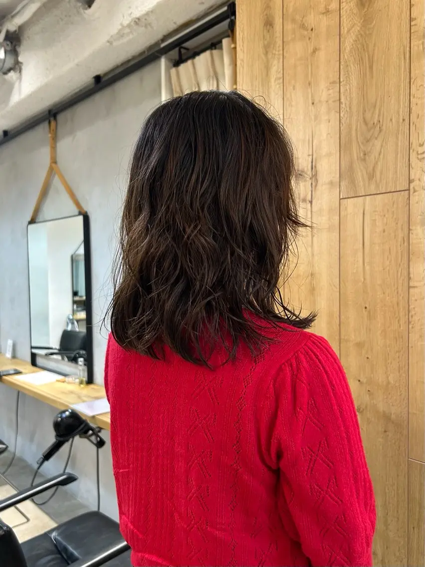 パーマ カット パーマ トリートメント lomalia moekaのヘアスタイル