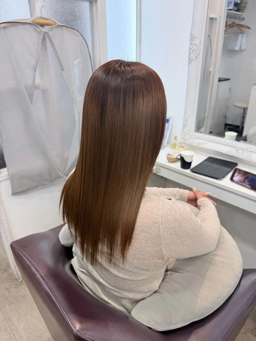 ロング 髪質改善 トリートメント トリートメント 𝑆𝐴𝑂𝑅𝐼 /大森🪞🎀のヘアスタイル