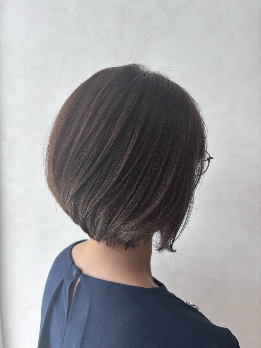 ショート ショートヘア カット 藤井 楓のヘアスタイル
