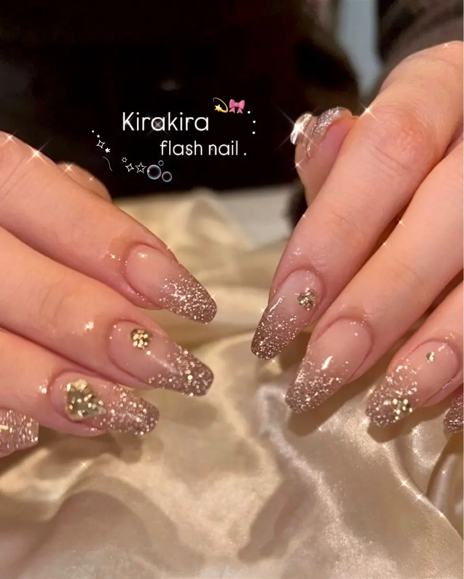 ネイル フラッシュネイル ワンホンネイル ハンドネイル nailsalon popoのネイルデザイン