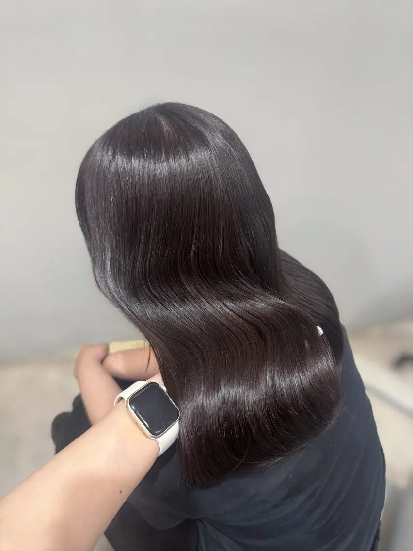 ロング カラー ヘアカラー トリートメント ヘアセット sakura / color ✧のヘアスタイル