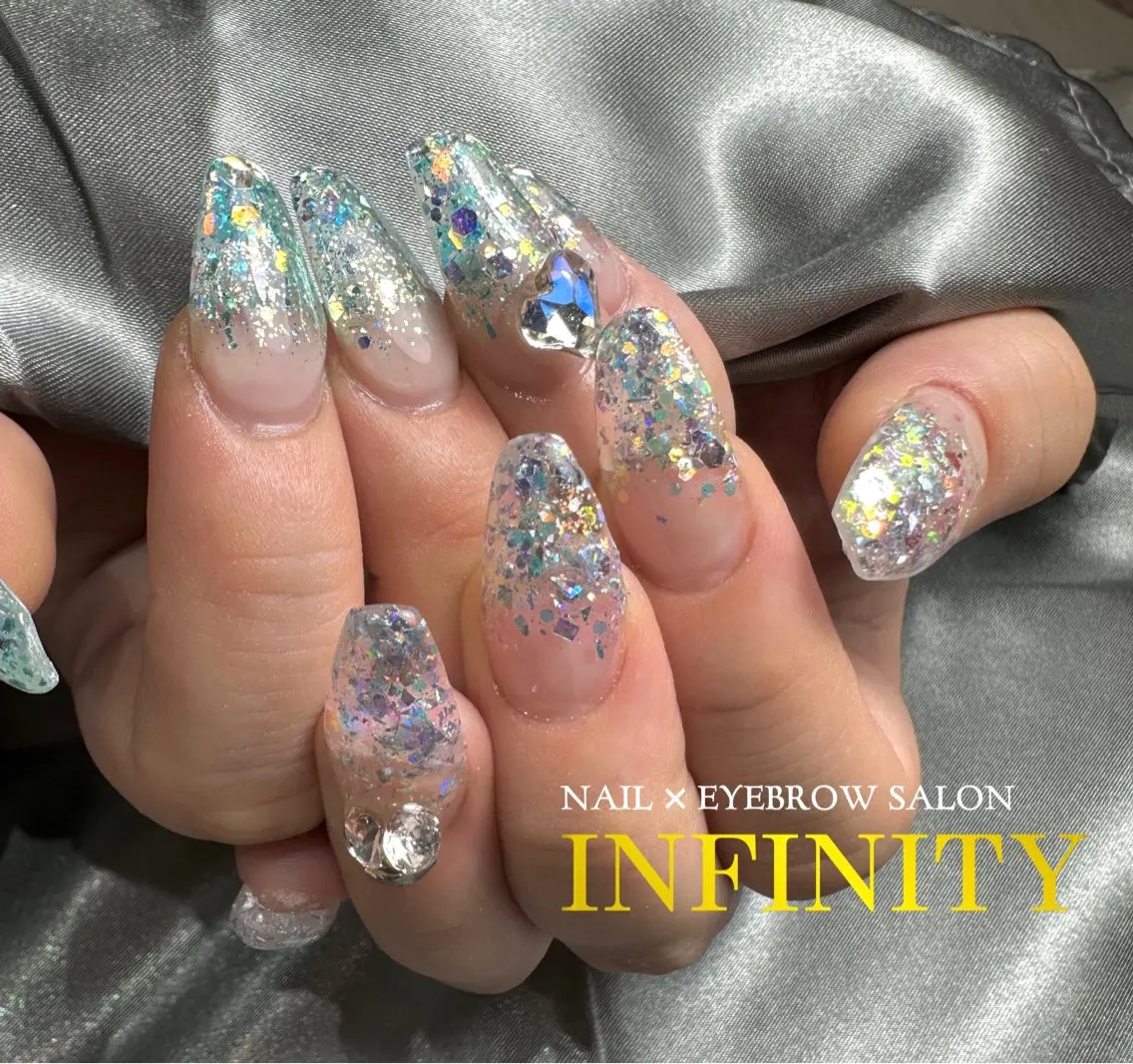 メンズ キッズ ハンドネイル INFINITY Sachiのネイルデザイン
