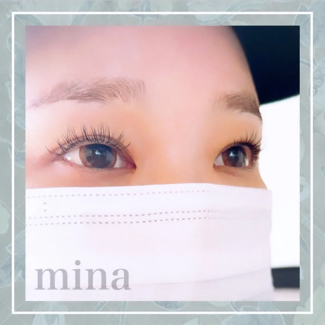 マツエク・マツパ フラットラッシュ mina ﾐｰﾅのマツエク・マツパデザイン