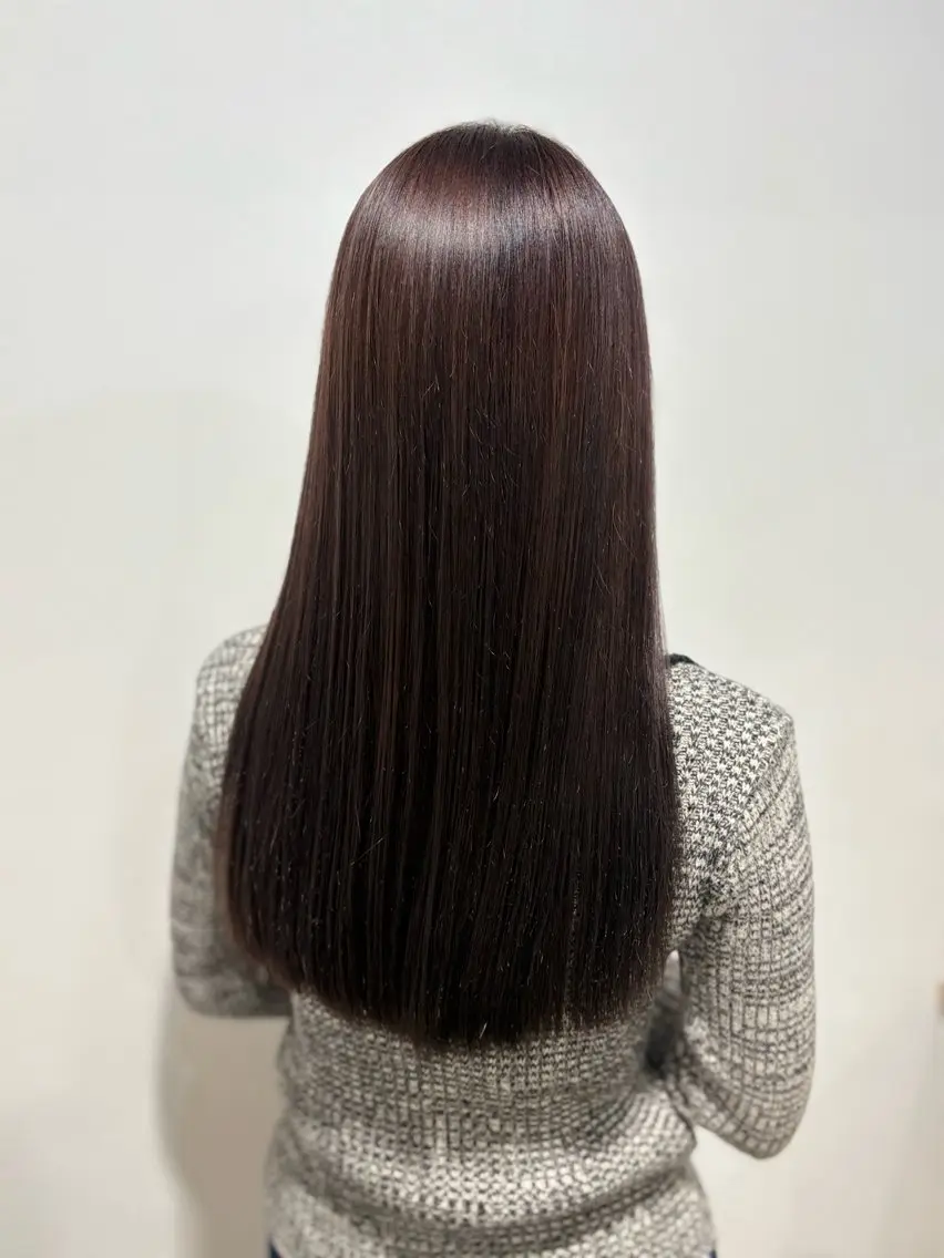 カラー 透明感カラー ラベンダーカラー カット ヘアカラー 藤原仁美/レイヤー /透明感カラーのヘアスタイル