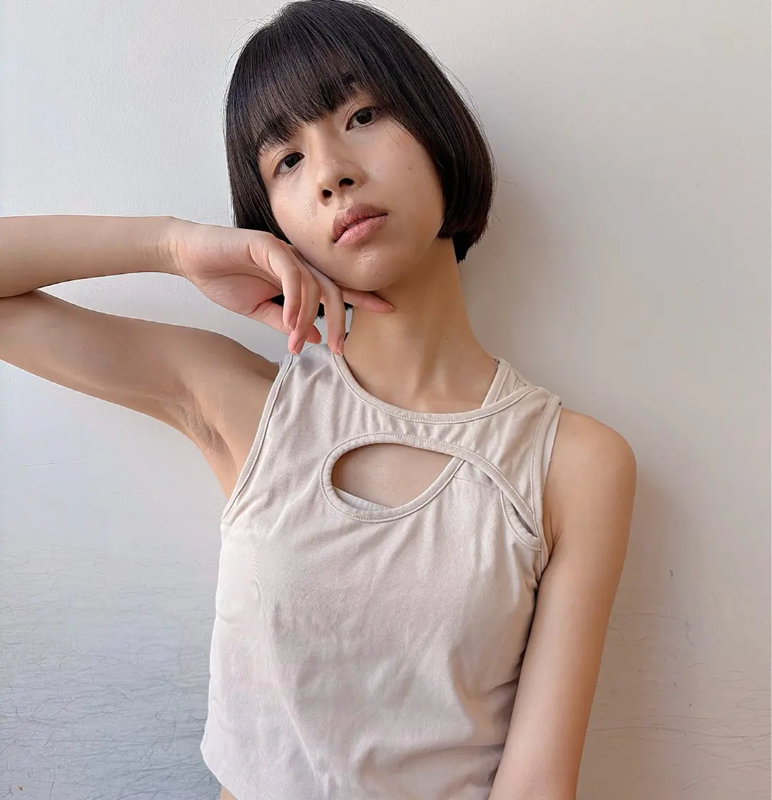 ショート 縮毛矯正 ボブ/ミディアム 親しみやすさ/さくらのヘアスタイル