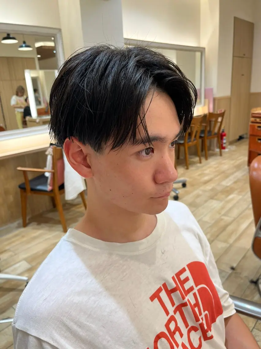 メンズ センターパート 小沼 裕太のヘアスタイル