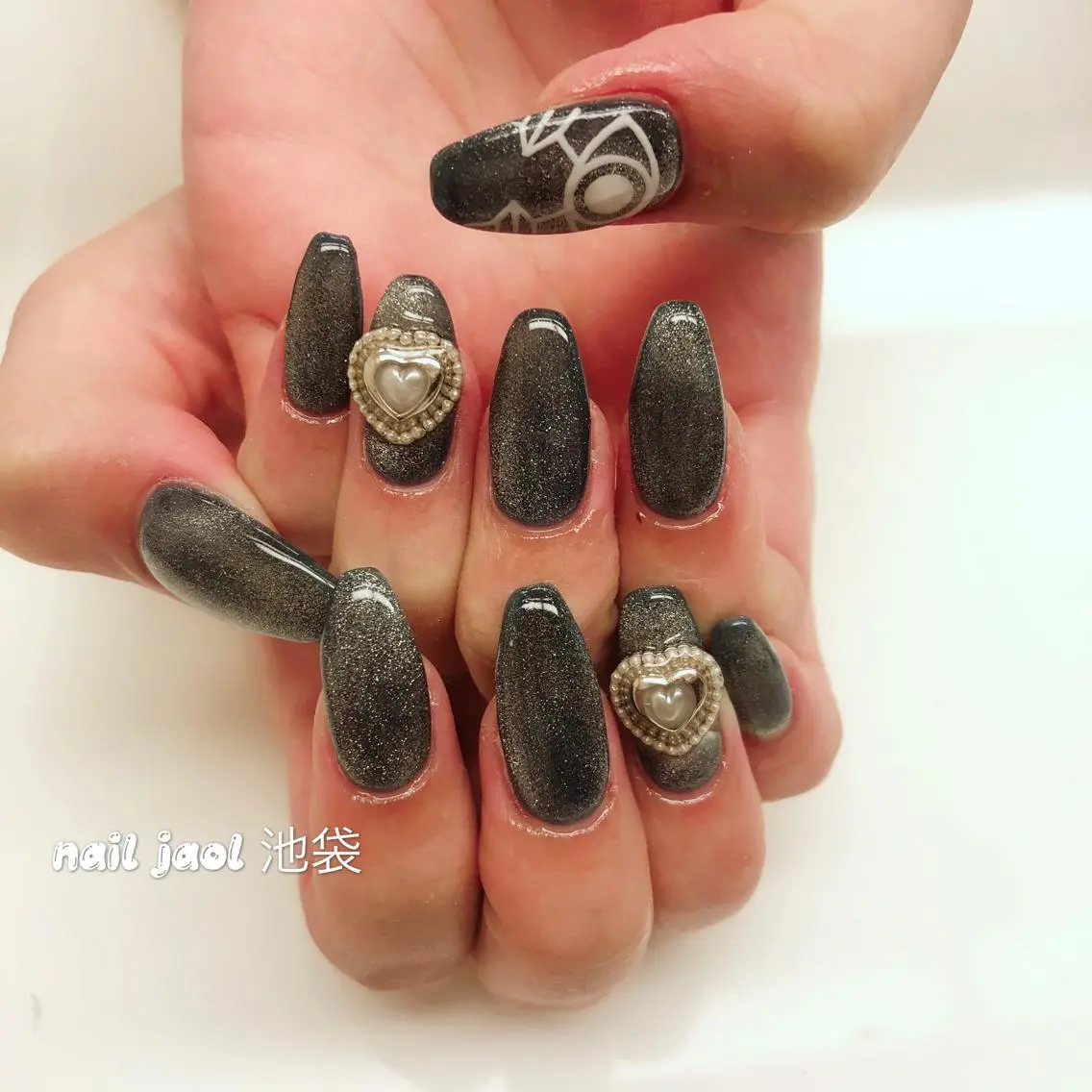 ロング ネイルJaol 池袋のネイルデザイン