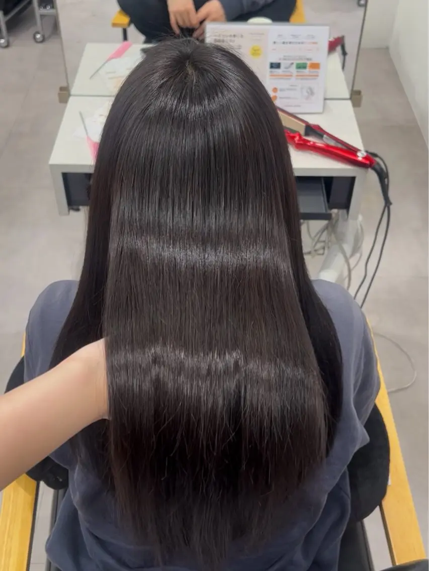 ロング カラー ヘアカラー Rimi 🩶ྀི HUG横浜のヘアスタイル