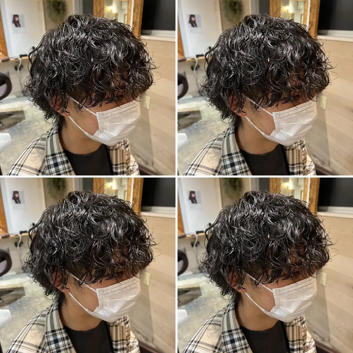 パーマ メンズ カット パーマ トリートメント ヘアセット メンズパーマ特化 望月謙二郎のヘアスタイル