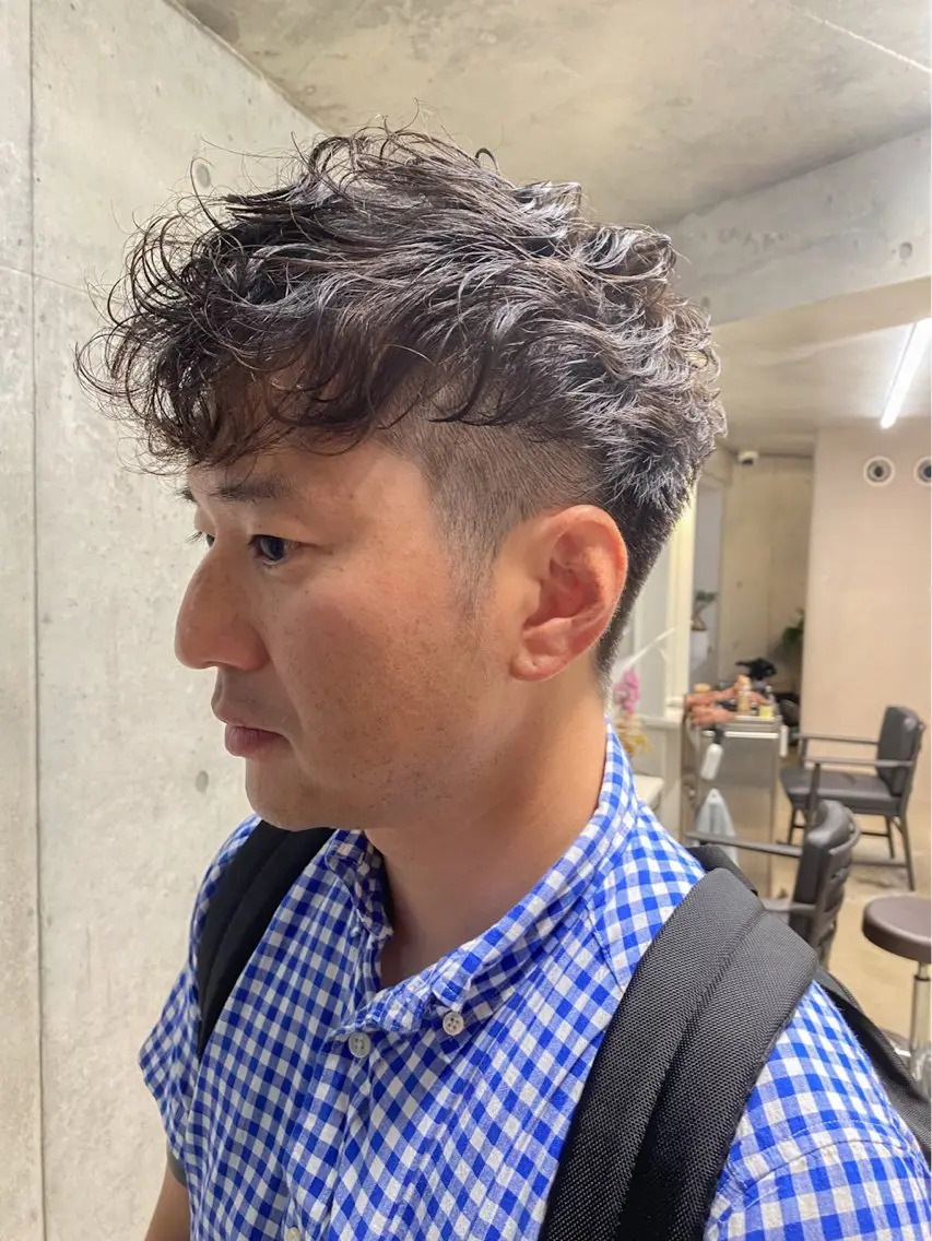 ショート パーマ メンズ 渋谷パーソナルカラー 診断🌈✨井上のその他イメージ