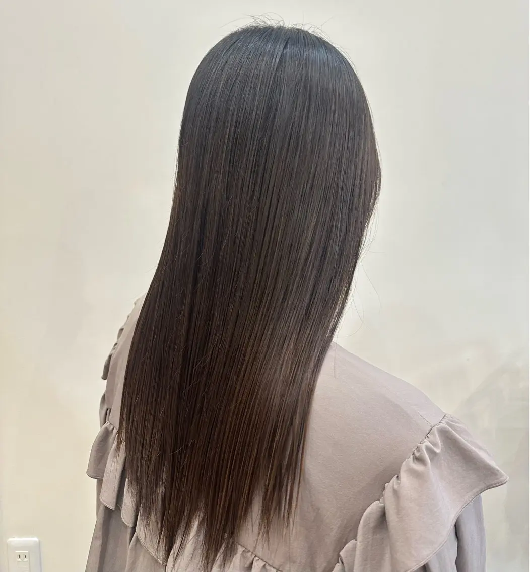 ロング 髪質改善 縮毛矯正 カット 縮毛矯正 ✨髪質改善 ✨工藤のヘアスタイル