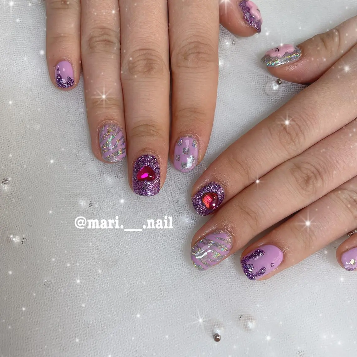 ネイル 🎀 Mayu 🎀痛ネイルのネイルデザイン