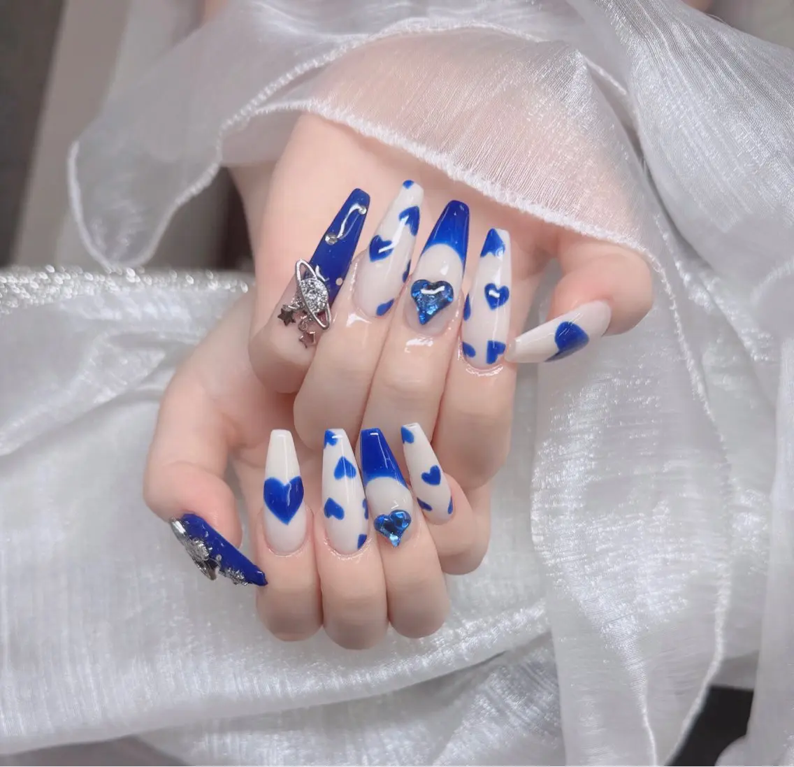 ネイル アートネイル 成人式 ジェルネイル ニュアンスネイル 夏ネイル ハンドネイル neco H.babynailのネイルデザイン