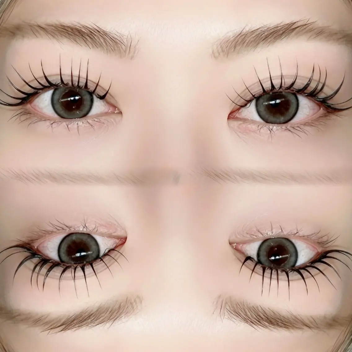 【アンドヘルシー】LEDフラットラッシュ120本+まつげパーマ🌷ぱっちりデザイン✨の写真