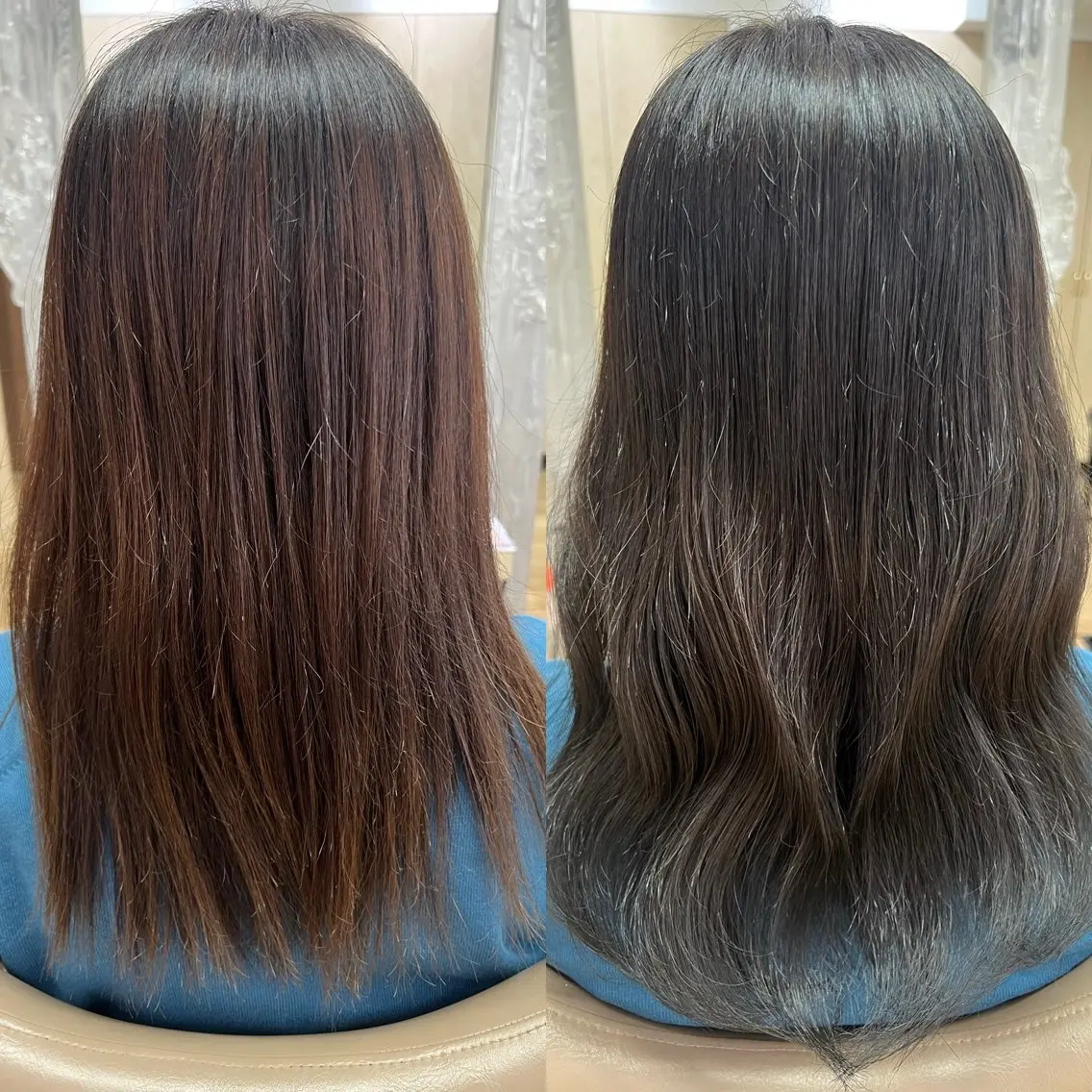セミロング カラー 高橋 香奈のヘアスタイル