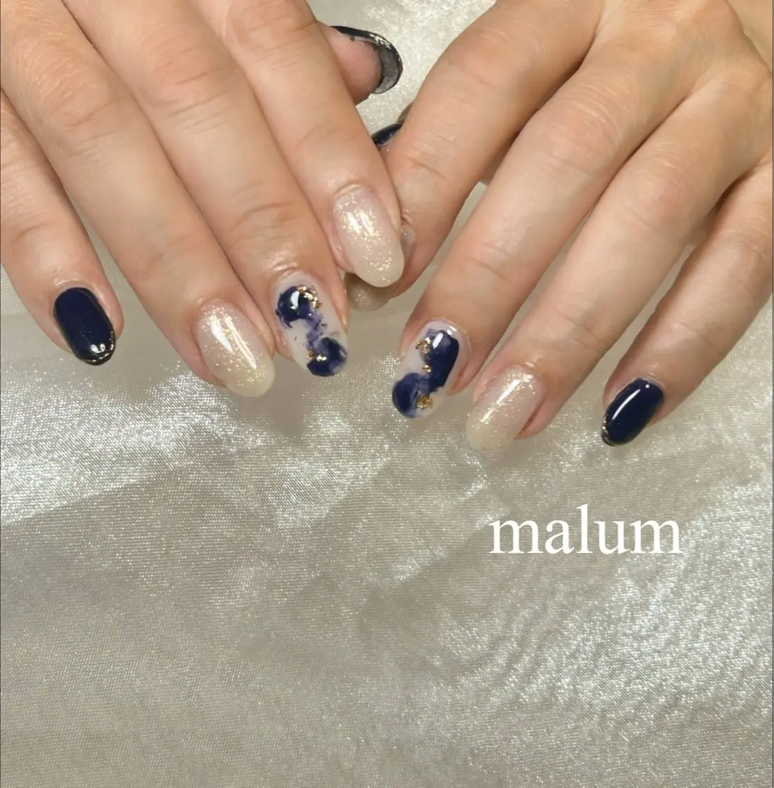 ネイル ハンドネイル malum nailのネイルデザイン