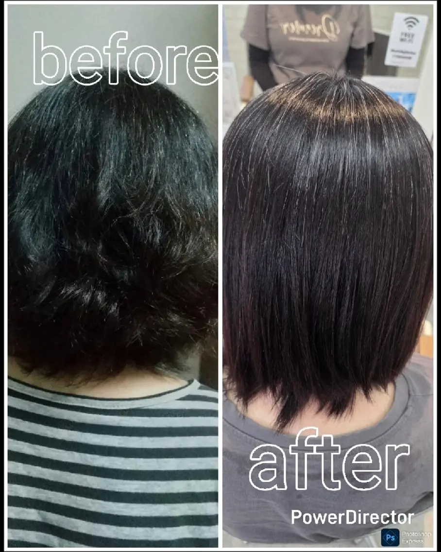 縮毛矯正 THETAふじみ野 凌晟のヘアスタイル