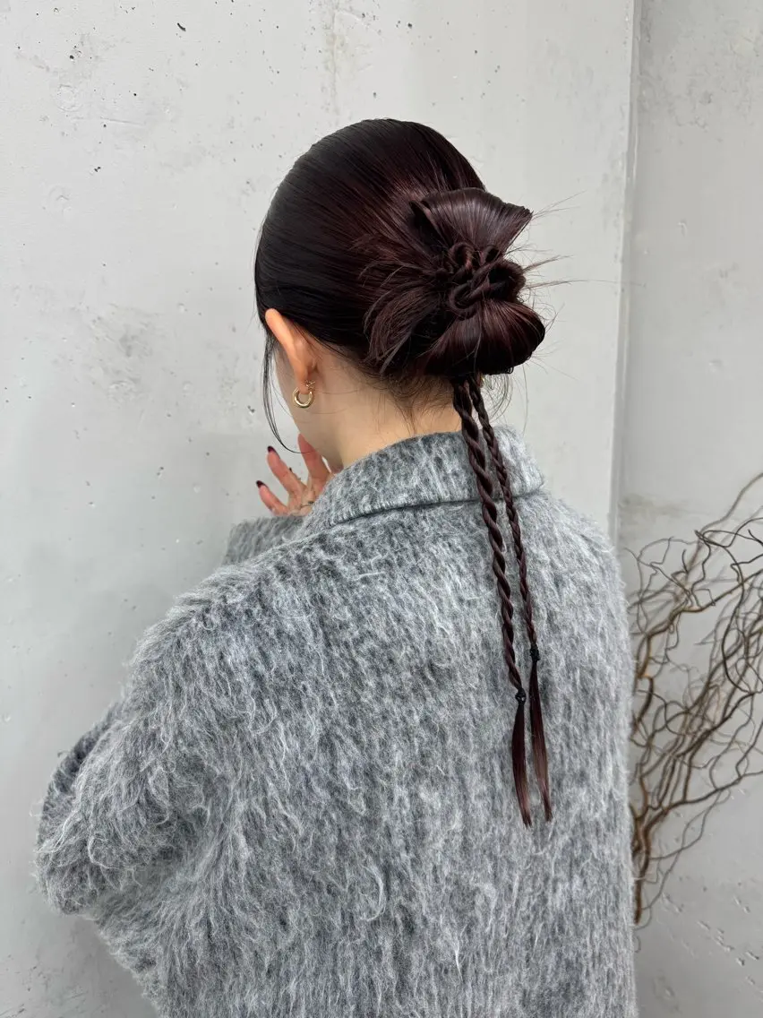 【おしゃれヘアセット】🎀結婚式、二次会、イベント🎀ヘアセットの写真