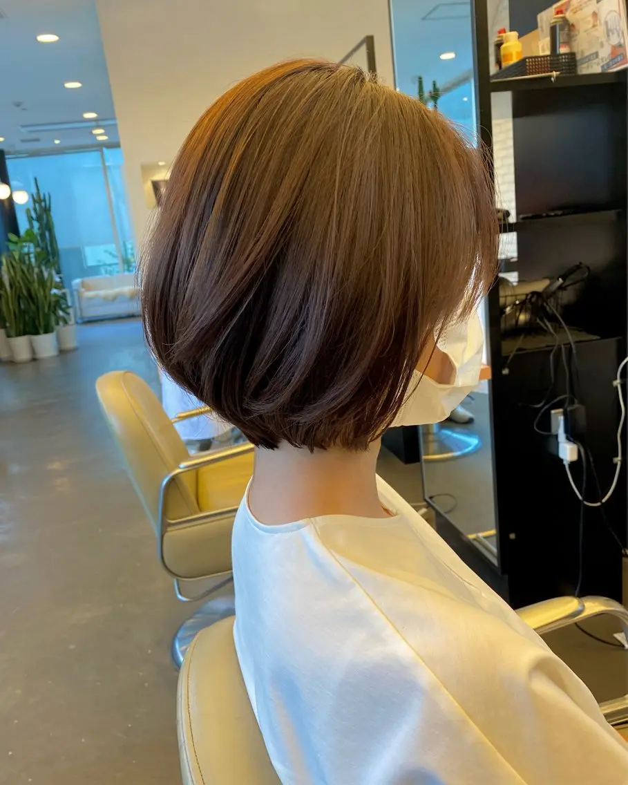 ショート たかしな けいなのヘアスタイル