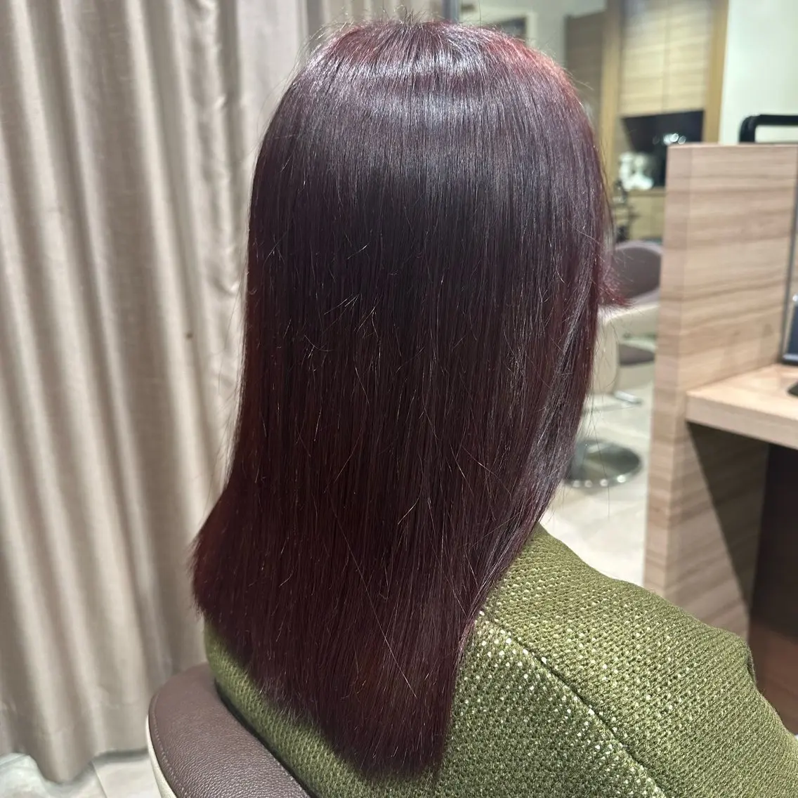 ロング カラー Ash浦安店 富谷 日菜乃のヘアスタイル
