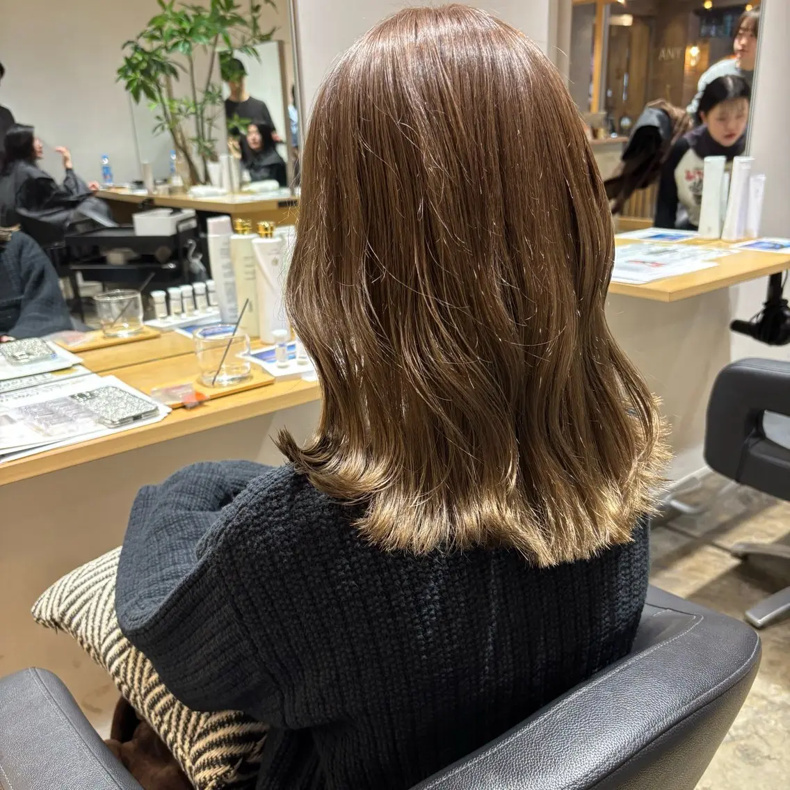 ミディアム カット ヘアカラー 💛似合わせカット カラー💛 amiのヘアスタイル