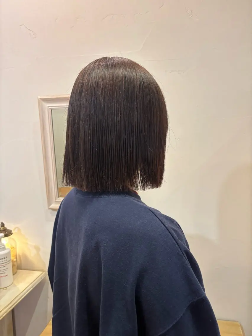 ミディアム 角田 いちるのヘアスタイル