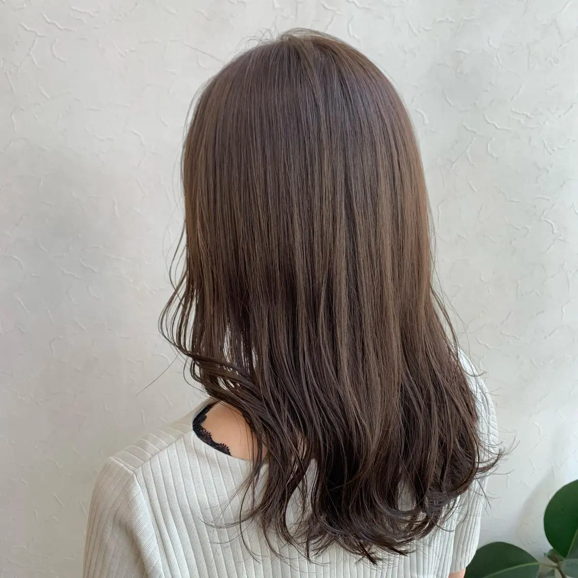セミロング カラー ブリーチ ブリーチなしカラー メンズ指名多数!! 田島史也のヘアスタイル