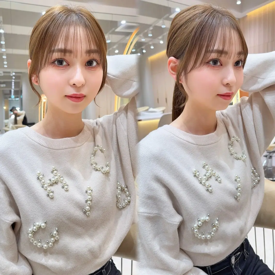 全体カットはしたくないけど、前髪は切って欲しい方へ🌟前髪カット＋カラー＋3ステップトリートメントの写真