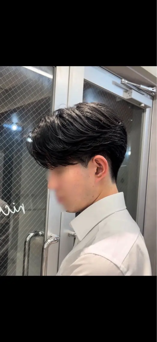 パーマ 渋谷／メンズ特化/ リュートのヘアスタイル