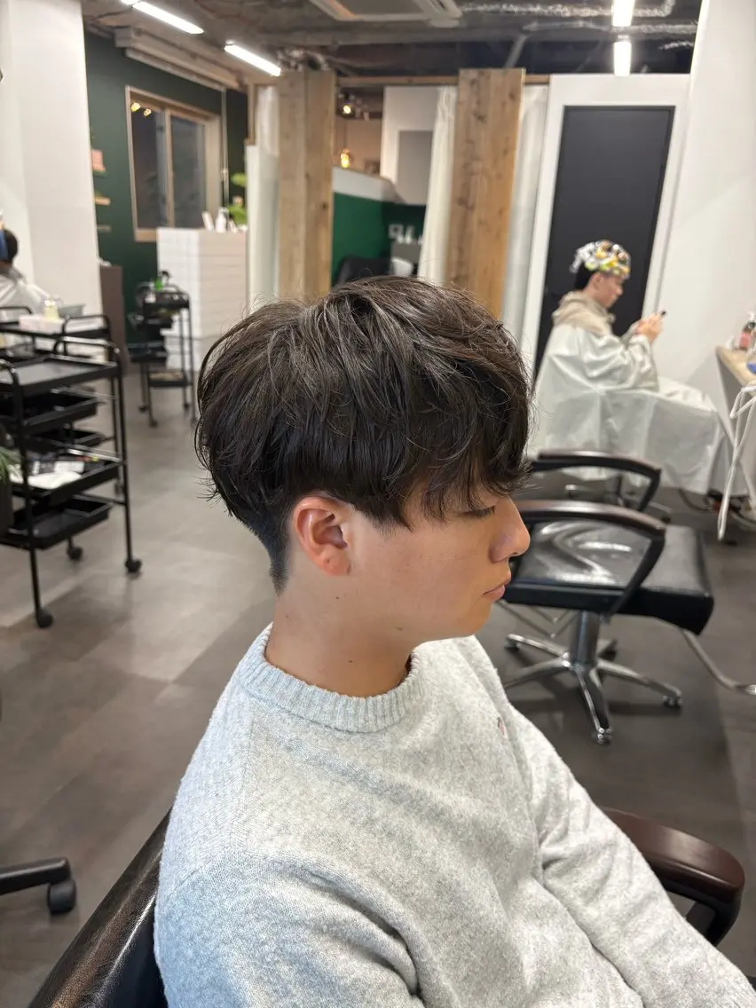 メンズ しゅり Flag hairのヘアスタイル