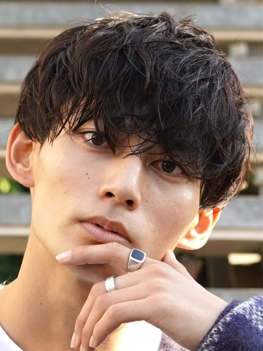 パーマ メンズ カット パーマ メンズ特化/パーマ /縮毛矯正/山本千太のヘアスタイル