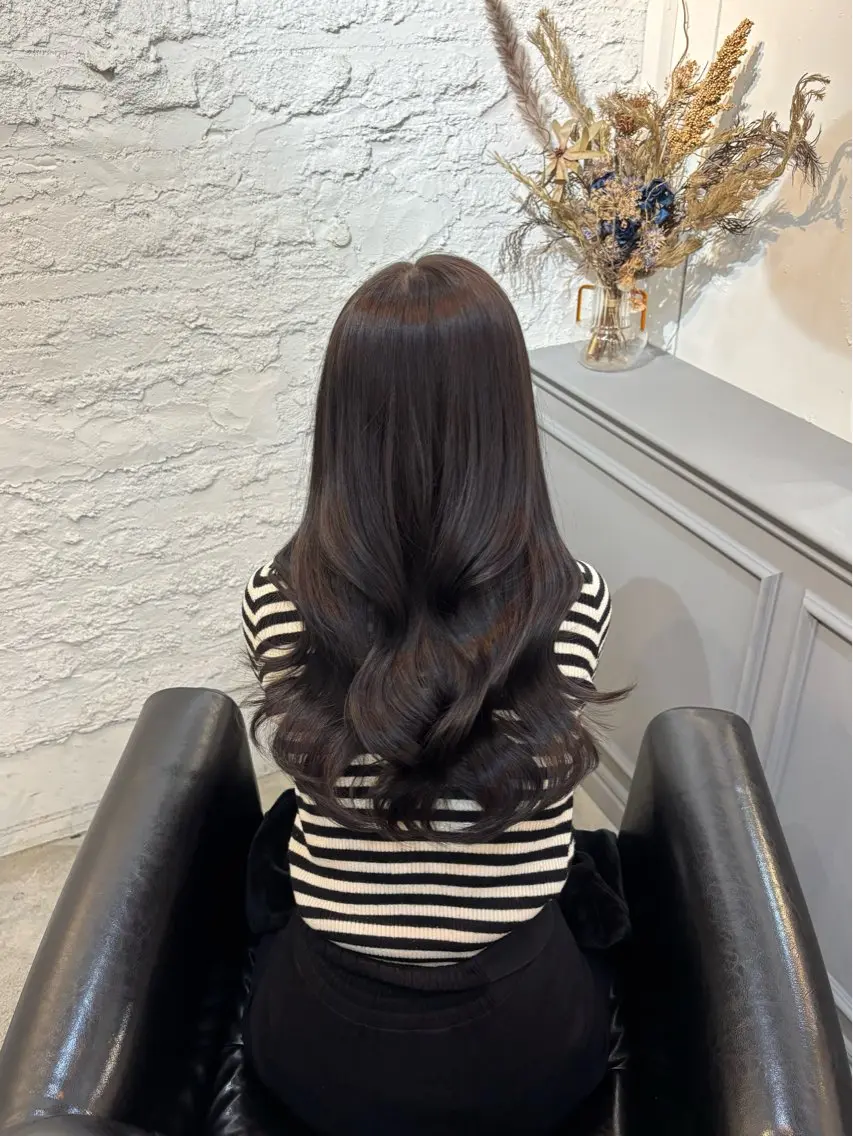 ロング カラー 関口 玲那のヘアスタイル