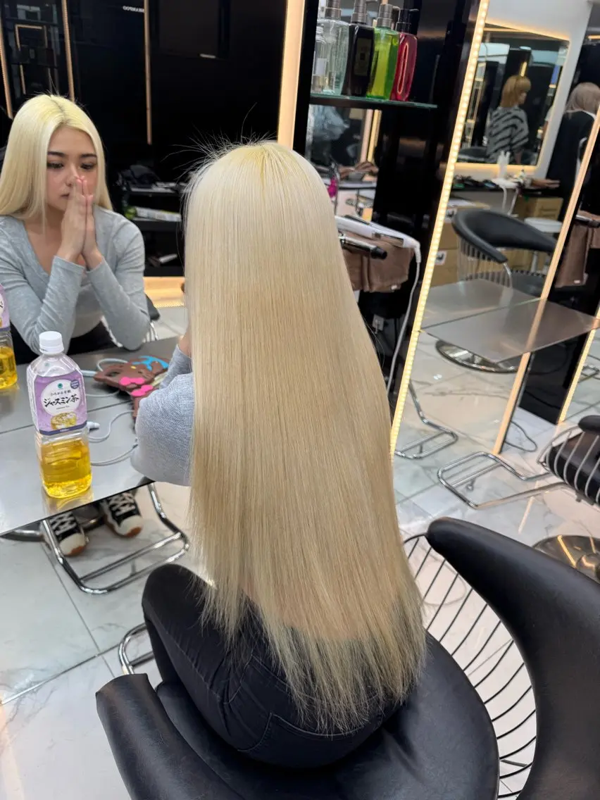 ロング カラー Lapis渋谷本店 Rikoのヘアスタイル