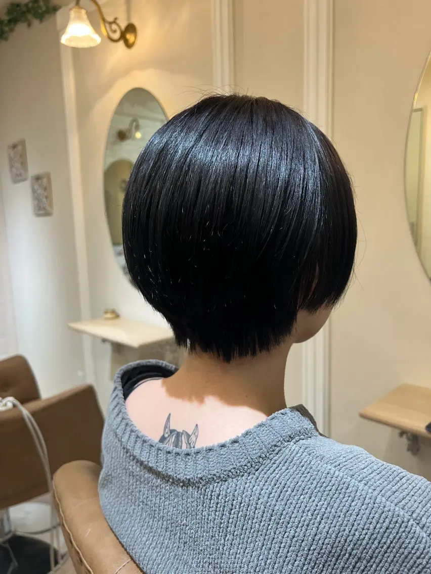 ショート ヘアケアソムリエ MIKUのヘアスタイル