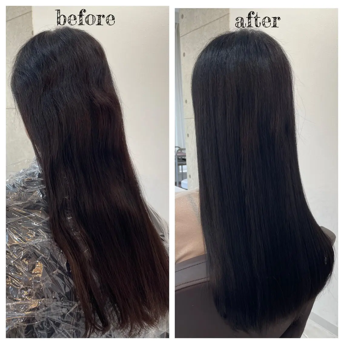 ロング カラー ブルーカラー ブルーグレー ブルーグレージュ グレージュ ヘアカラー PutiLuca 浅川のヘアスタイル