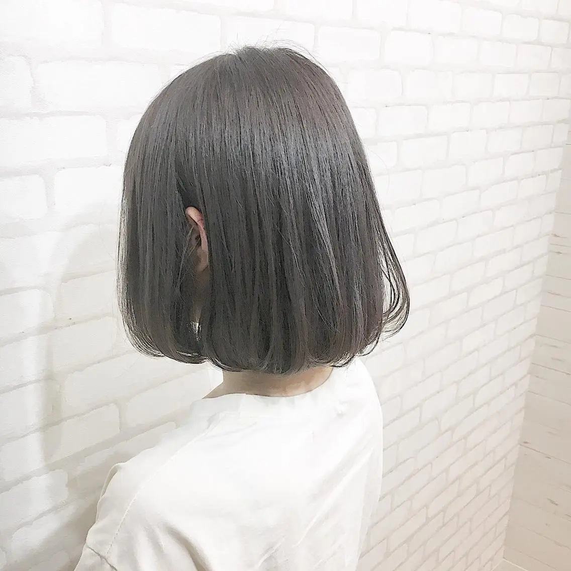 ショート カラー ヘアアレンジ グレージュ カット ✨艶髪✨透明感✨ 山内大樹のヘアスタイル