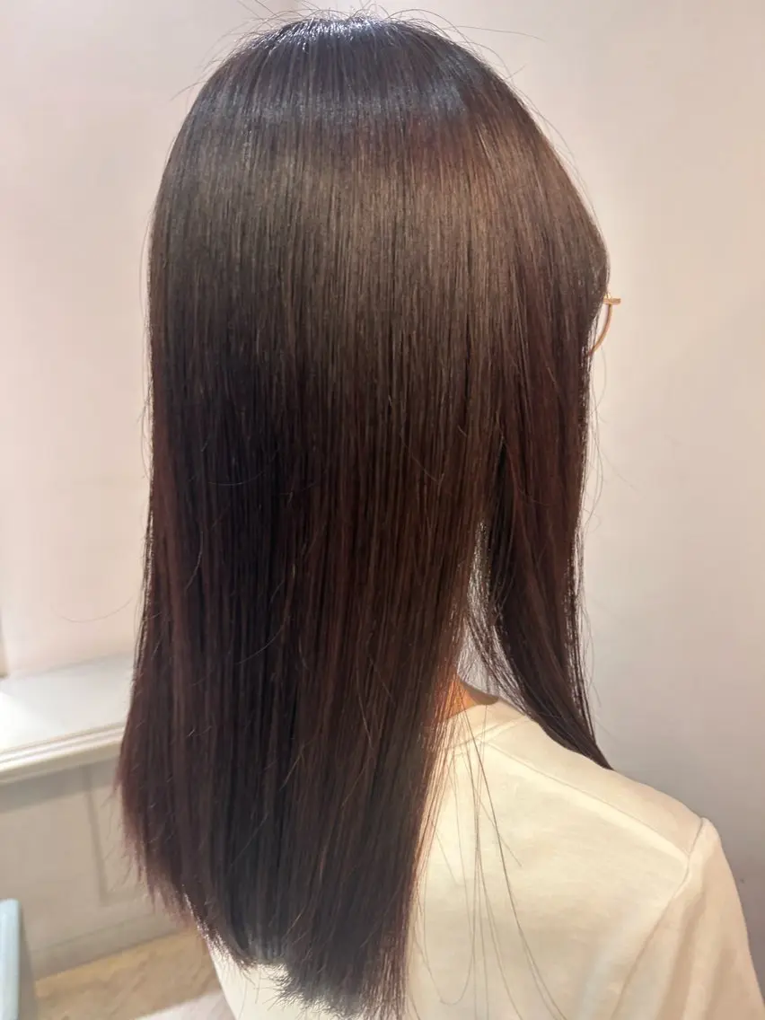 カラー 透明感カラー ラベンダーカラー ピンクカラー ピンクラベンダー 似合わせショート✨ KIMIYOのヘアスタイル