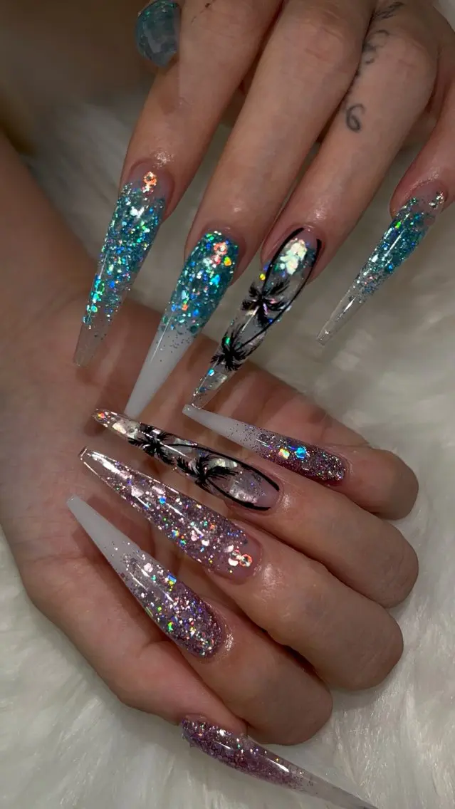 ネイル ロングネイル ハンドネイル nail salon FLEEKのネイルデザイン