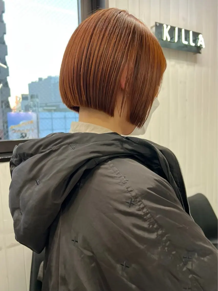 カラー ヘアカラー トリートメント 🎀 のえか/ハイ トーン/ピンク🤍のヘアスタイル