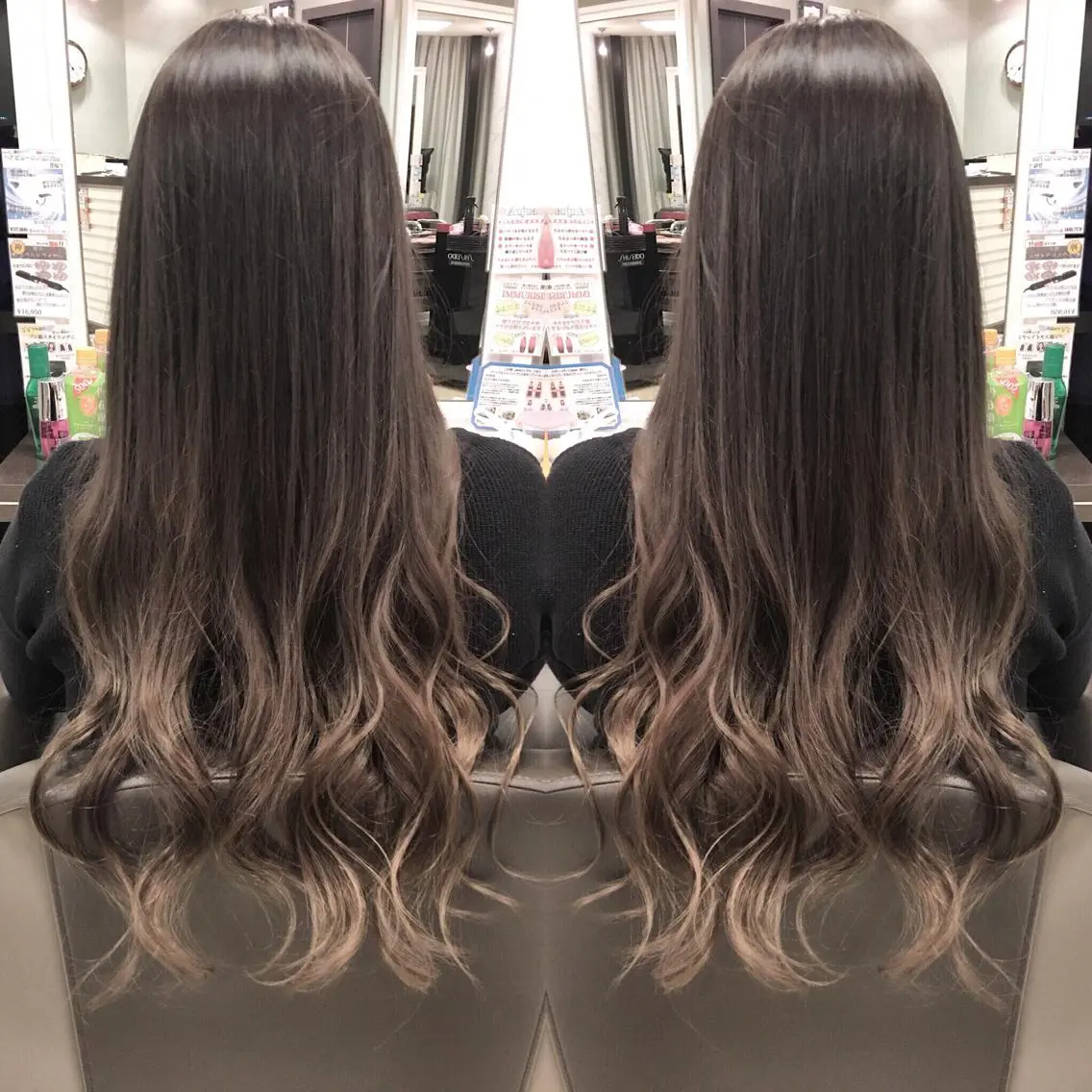 ロング カラー box mico. mutsumiのヘアスタイル