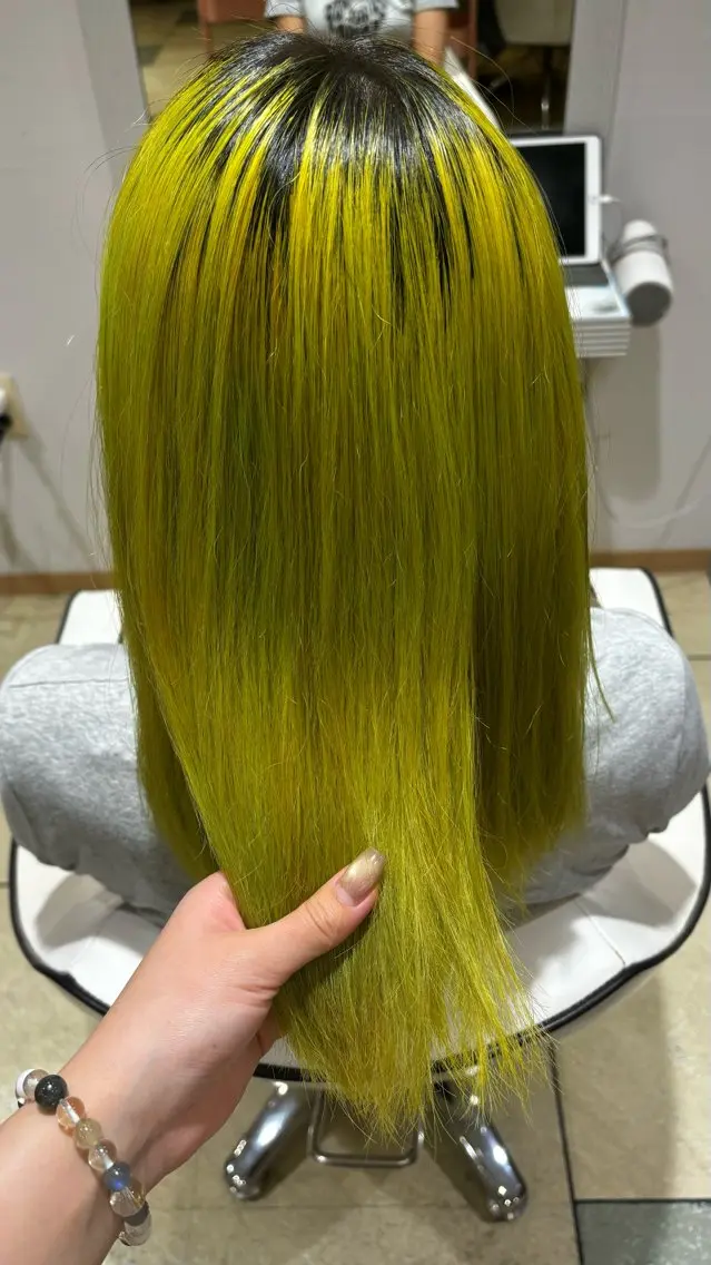 カラー 淡色┊︎ナチュラル 🧁奈那美🧁*.゜のヘアスタイル