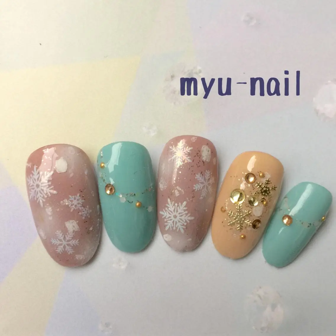 ネイル ハンドネイル ホームサロン myu-nailのネイルデザイン