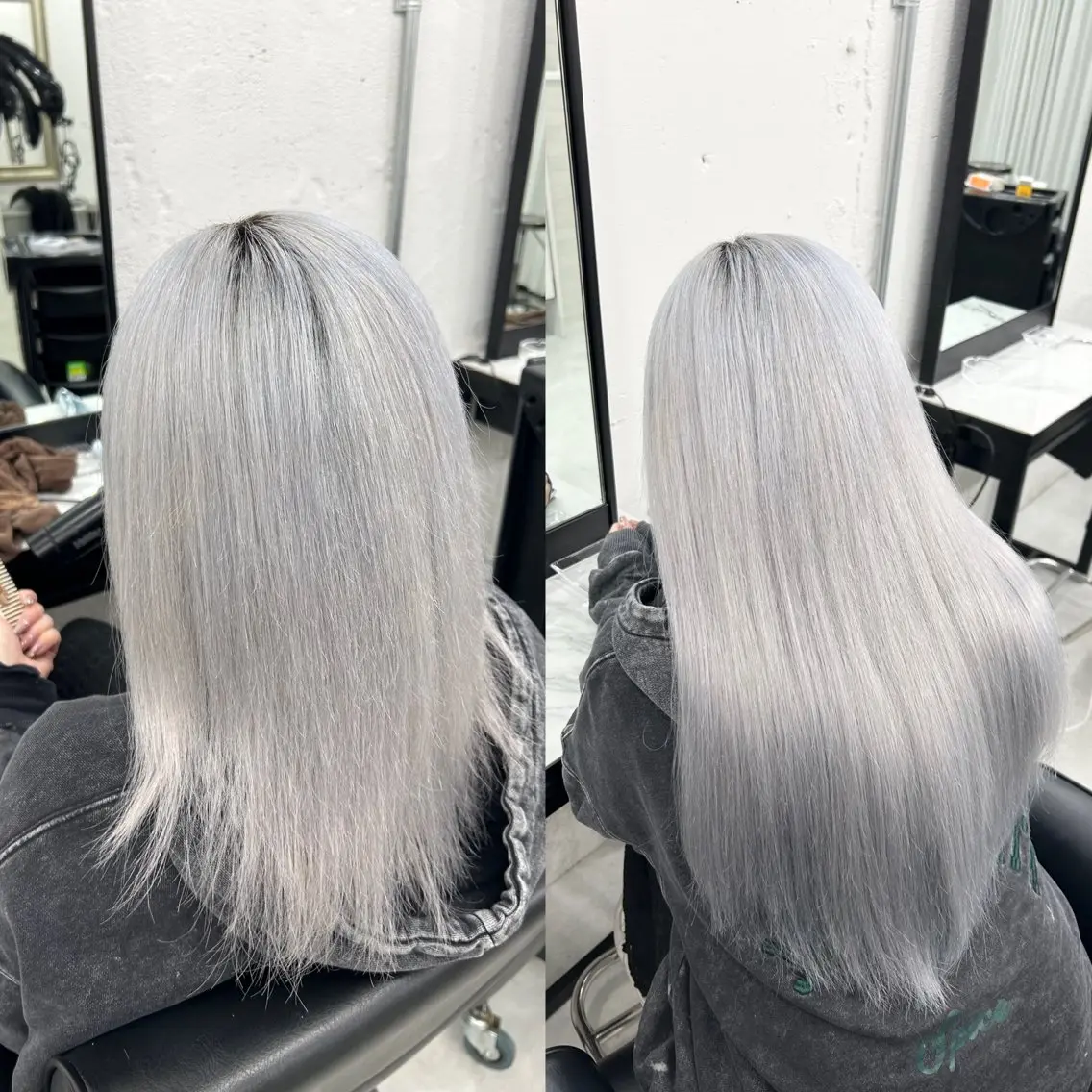 ロング シールエクステ エクステ Wistell 渋谷 ASUKAのヘアスタイル
