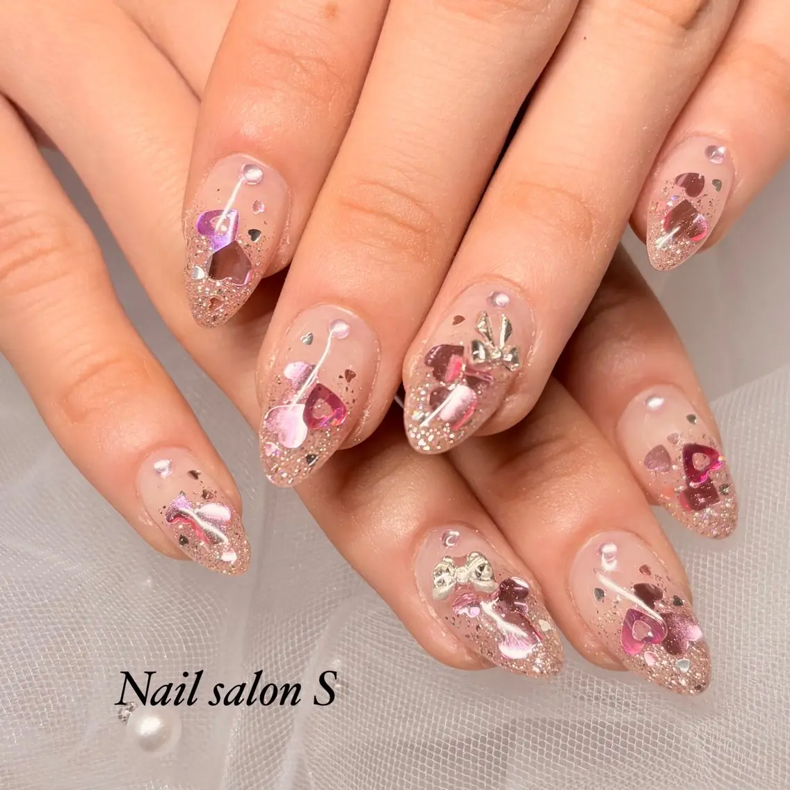 ジェルオフの方💅【ジェル】やり放題♪パーツ付け放題コース🌟の写真
